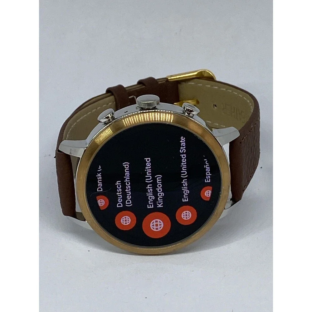 Fossil Gen 4 Authentic Digital Dial Smart Watch Custom Band FTW6016 DC908